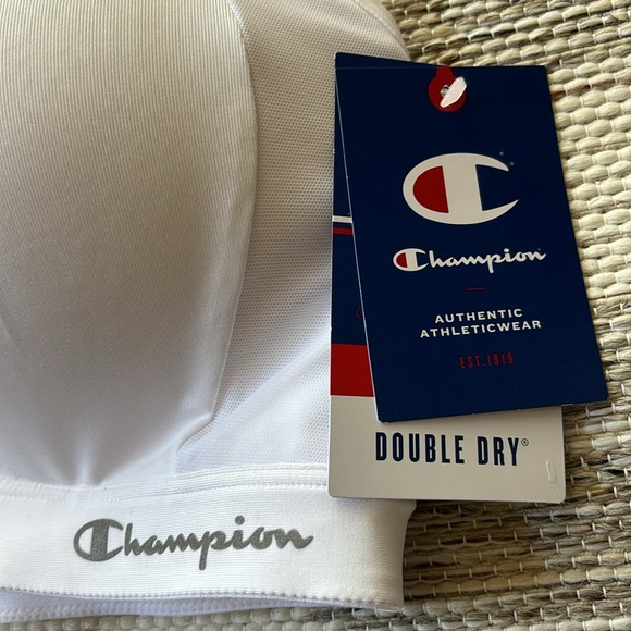 Champion Women's Sports Bra, Motion Control Zip High-impact Sports Bra, Wirefree - Picture 5 of 7